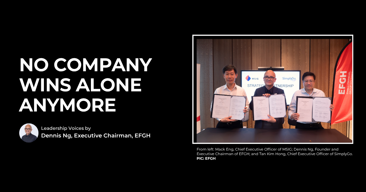 No Company Wins Alone Anymore