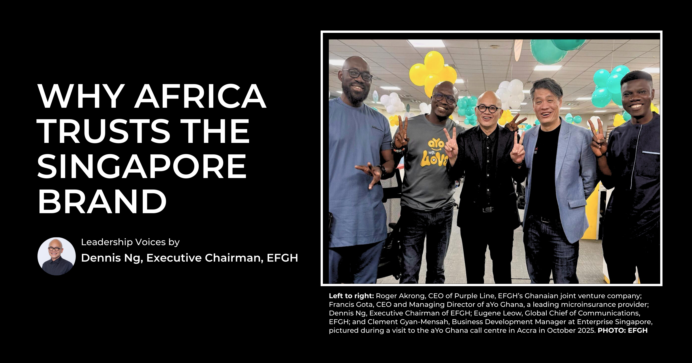 Why Africa trusts the Singapore Brand