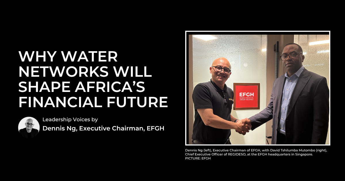 Why Water Networks Will Shape Africa’s Financial Future
