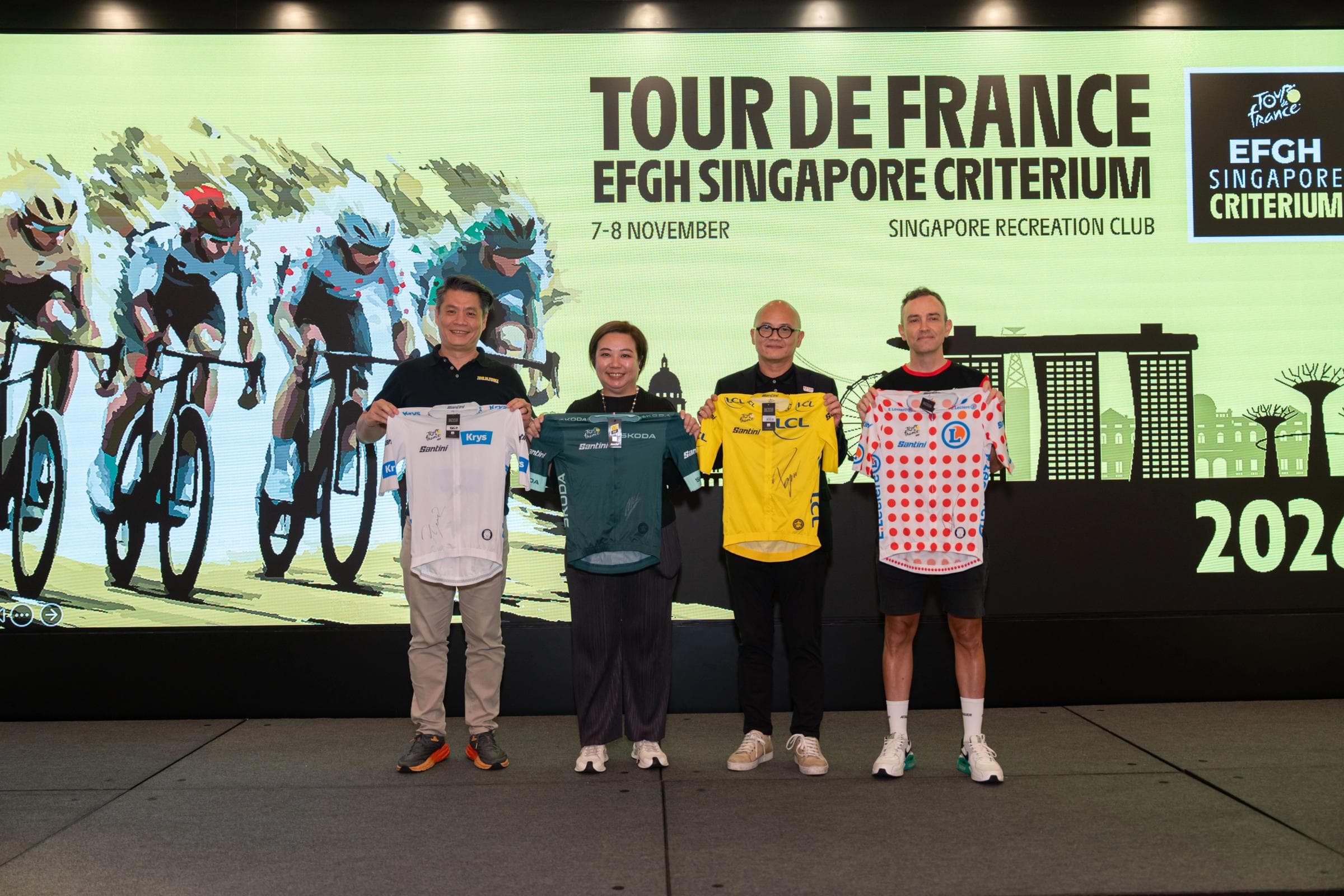 EFGH signs a three-year title sponsorship for Tour de France Singapore Criterium
