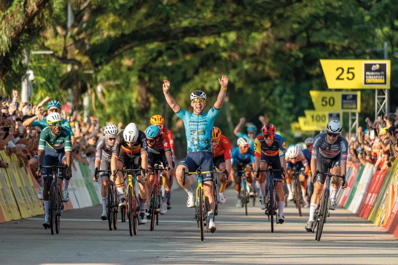 Tour De France EFGH Singapore Criterium 2025 To Feature Pro Races And Public Cycling Events At Marina Bay