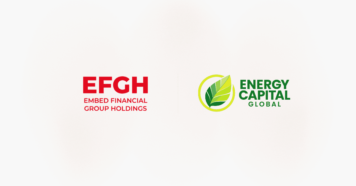 Embed Financial Group Holdings and Energy Capital Global Partner to Address Energy and Cooling Constraints in Data Centre Infrastructure