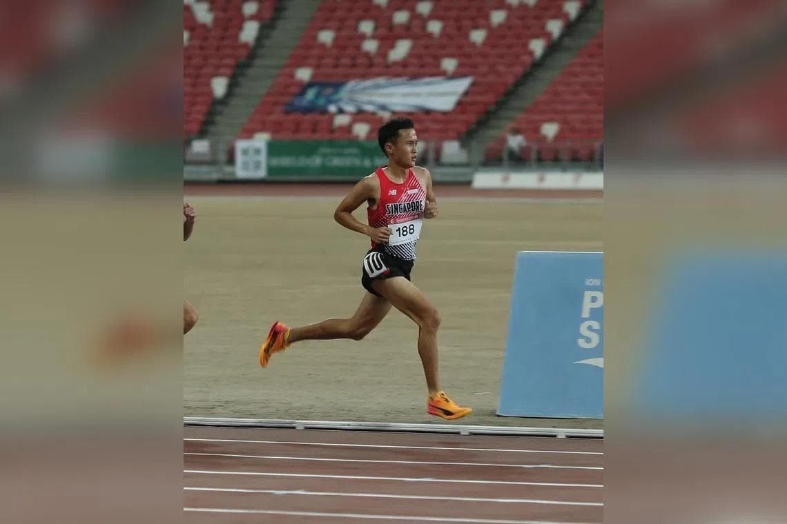 Singapore distance runner Shaun Goh turns full time as he seeks to better himself