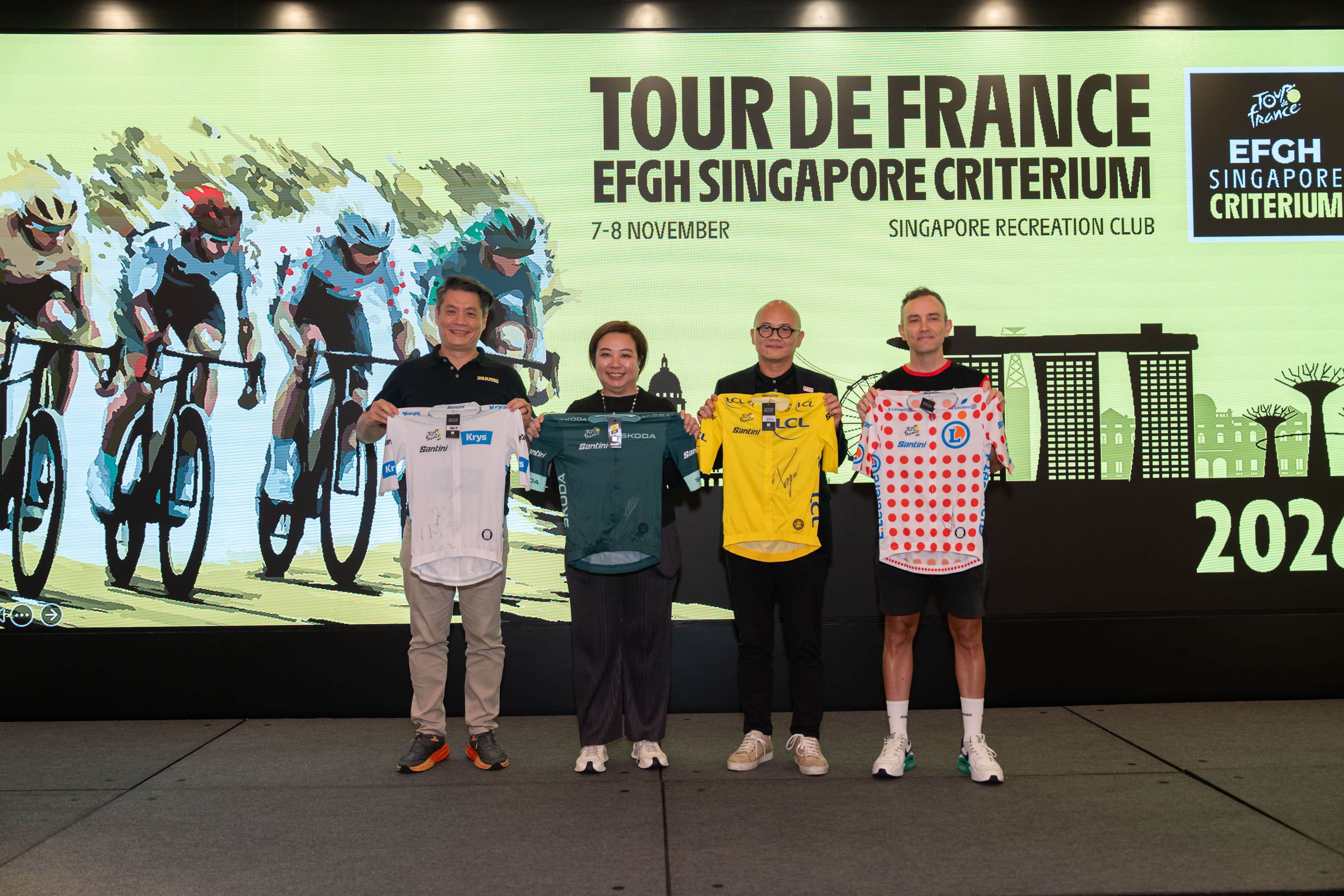 EFGH signs a three-year title sponsorship for Tour de France Singapore Criterium