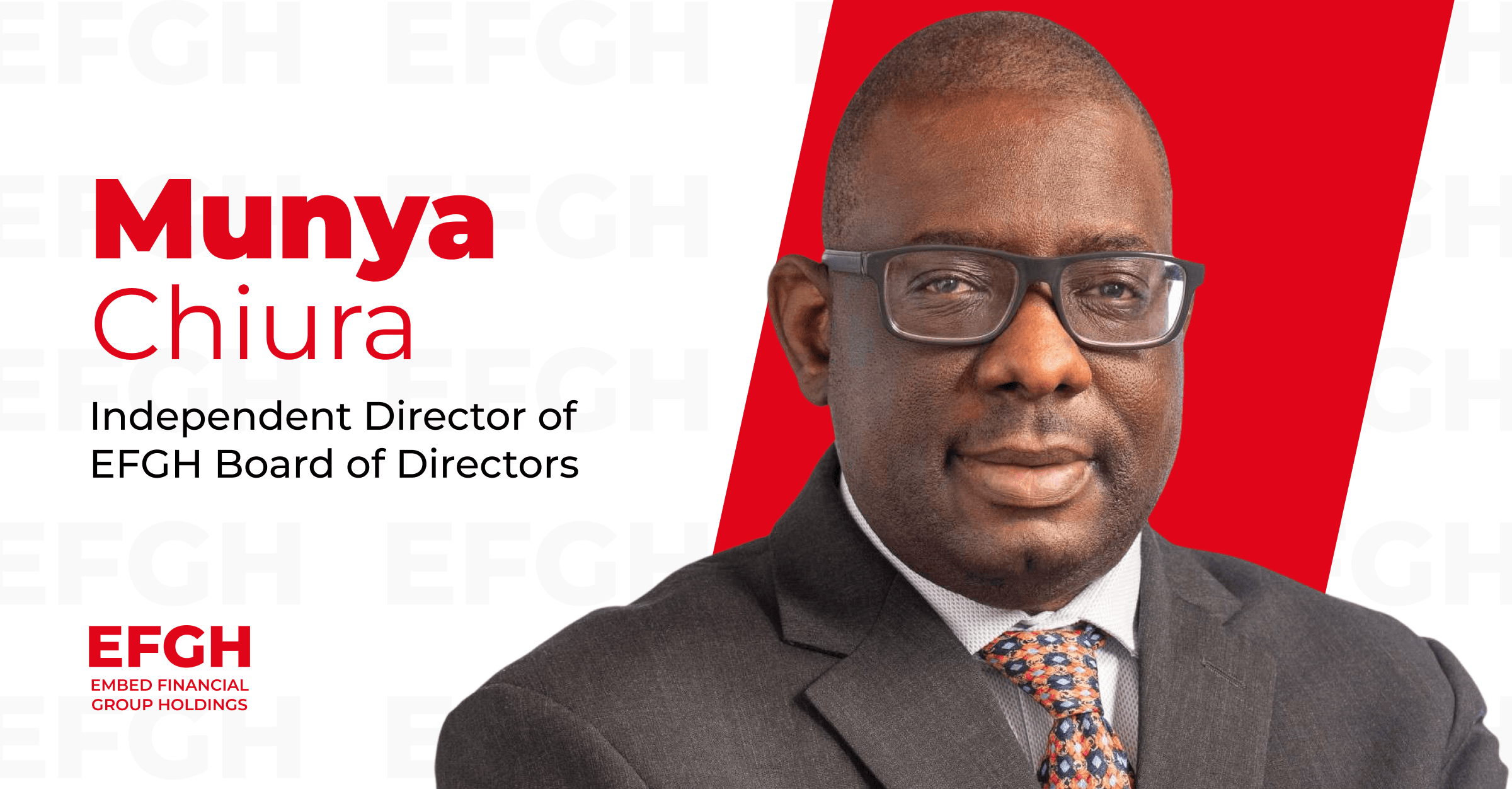 EFGH Appoints Munya Chiura as Independent Director